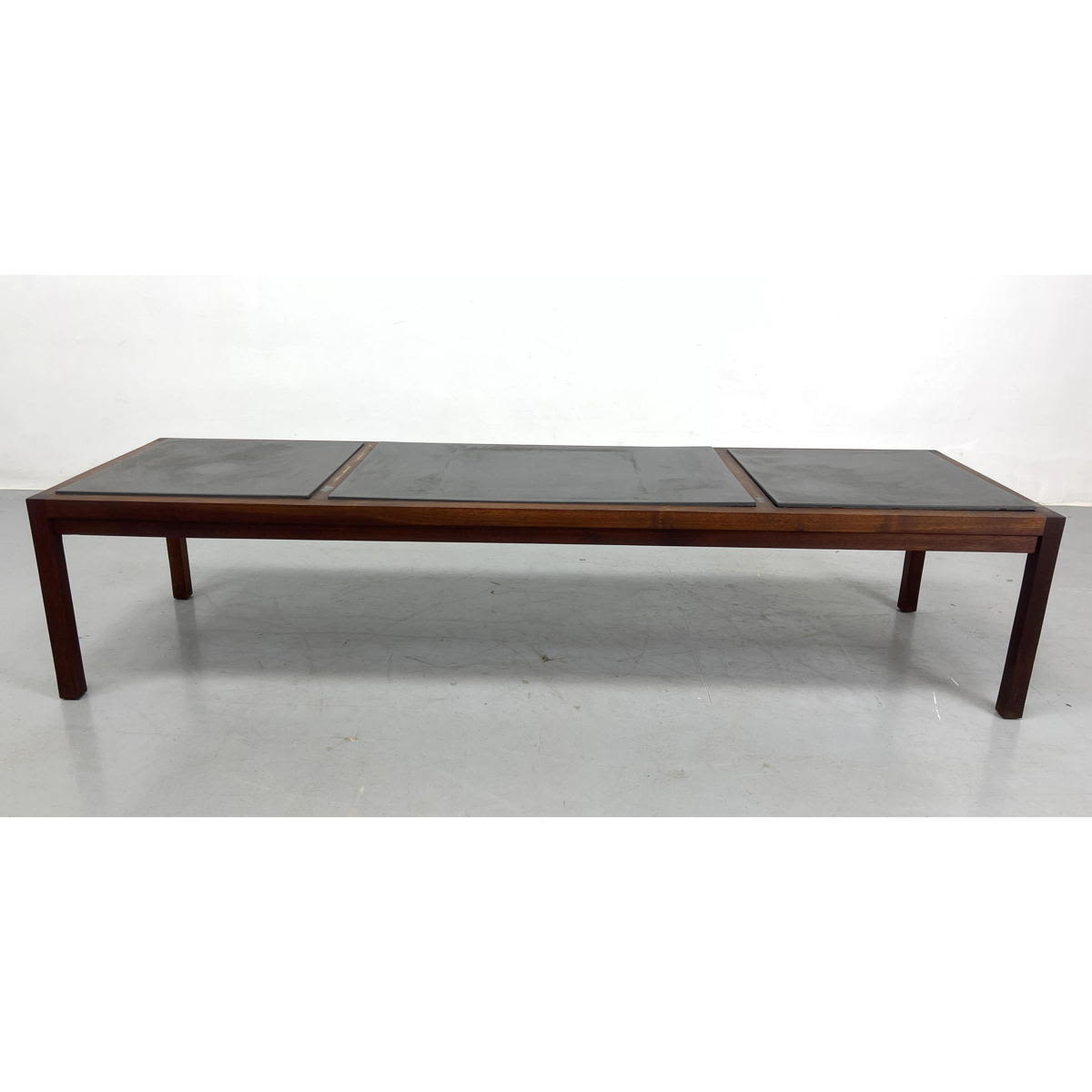 American Modern Walnut Slate Top