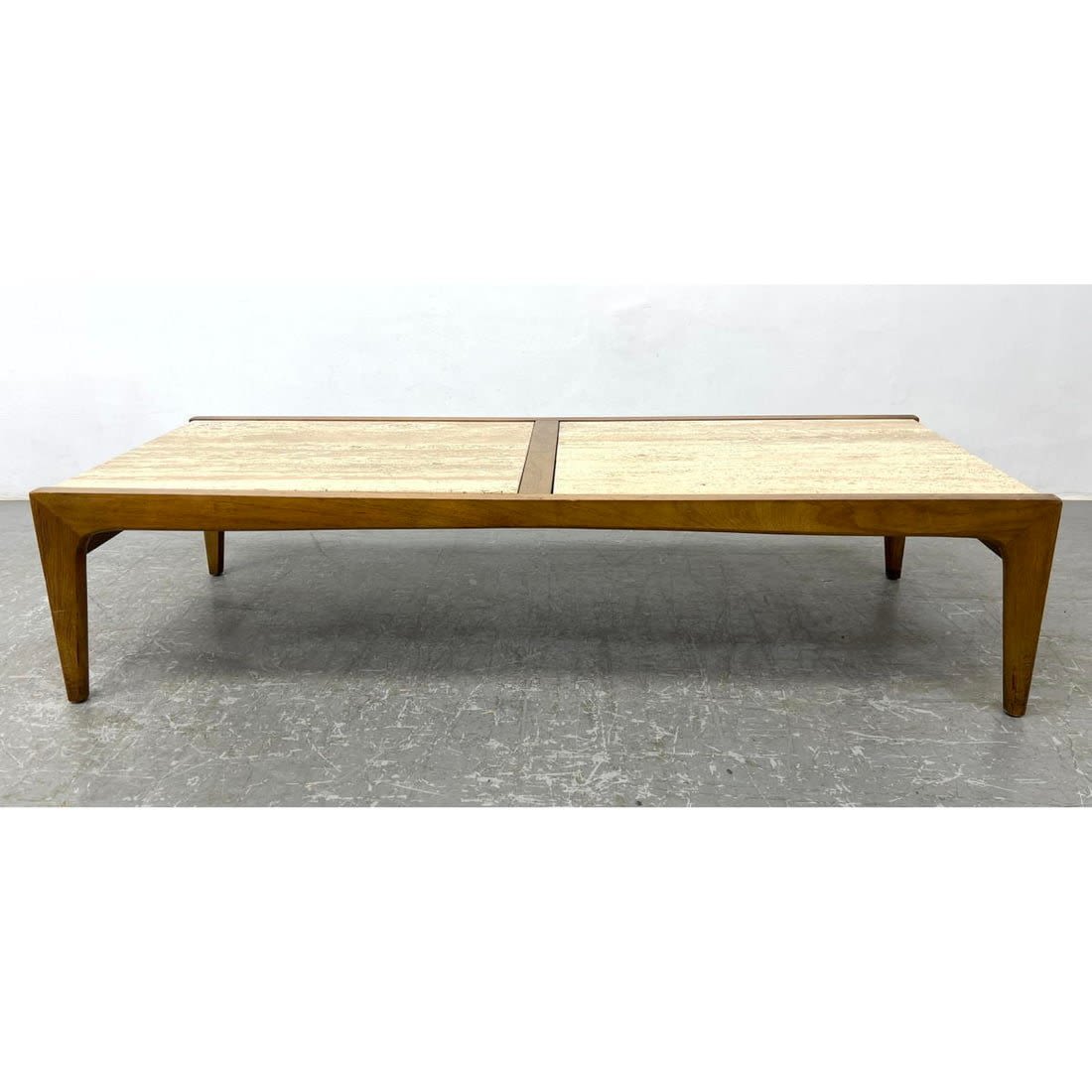 American Modern Walnut Travertine
