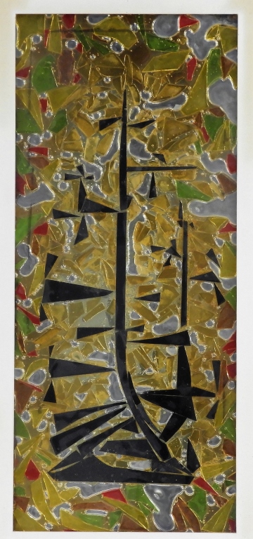 AMERICAN MODERNIST MCM POURED