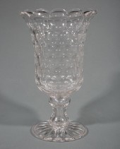 AMERICAN MOLD BLOWN GLASS CELE