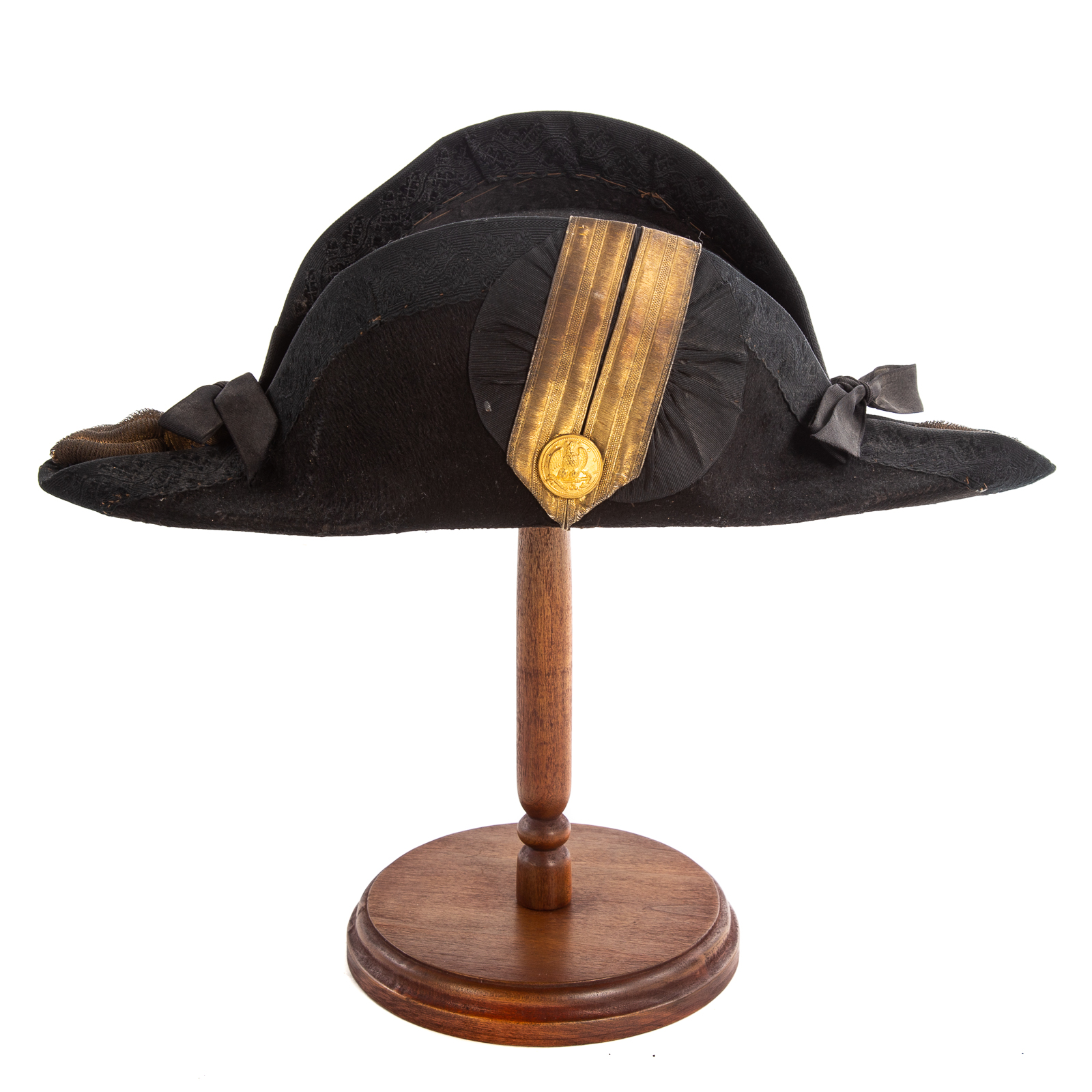 AMERICAN NAVAL OFFICER'S CHAPEAU DE