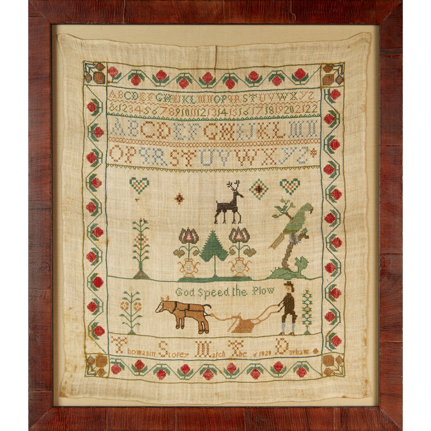 AMERICAN NEEDLEWORK SAMPLER,