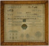 AMERICAN NEEDLEWORK SCHOOLGIRL