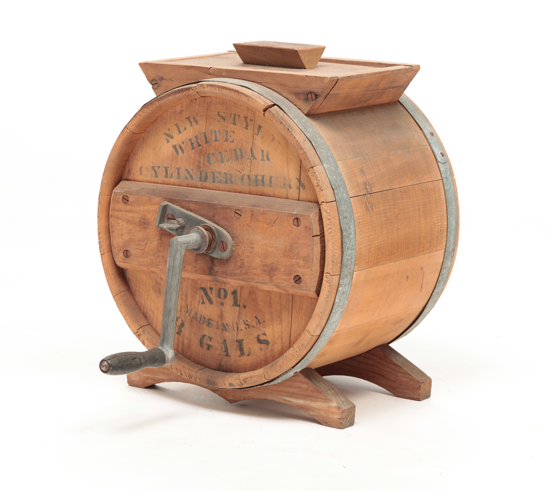 AMERICAN "NEW STYLE CYLINDER BUTTER