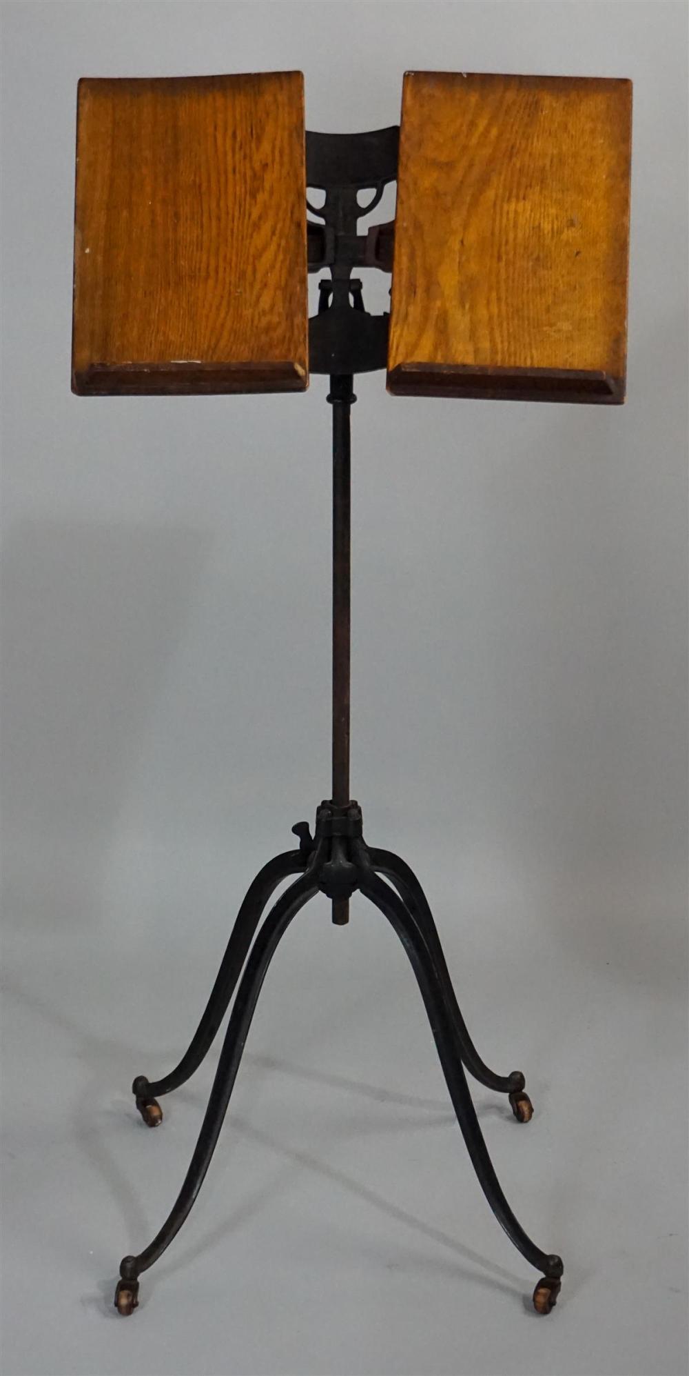 AMERICAN OAK AND CAST IRON