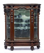 AMERICAN OAK CHINA CABINET, PR