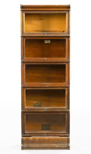 American Oak Five-Stack Barrister's
