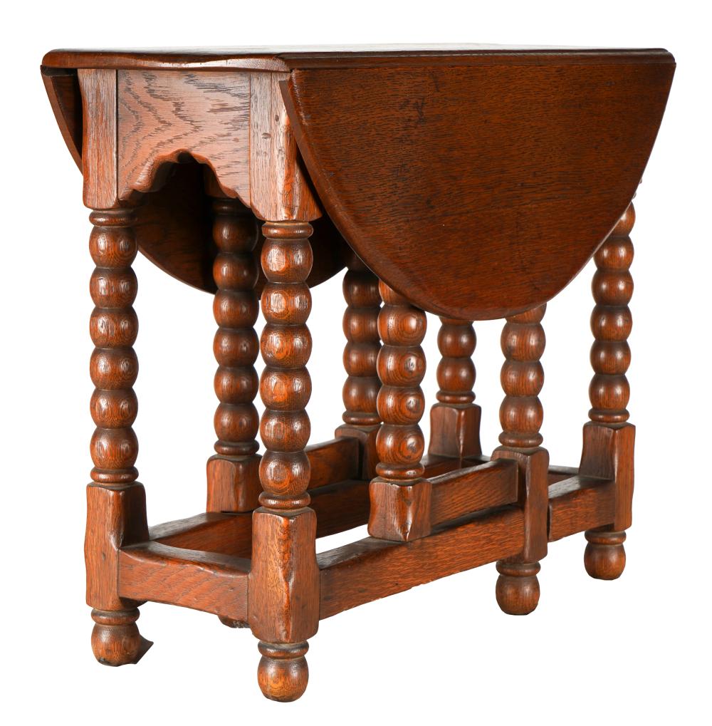 AMERICAN OAK GATE LEG TABLEpaper