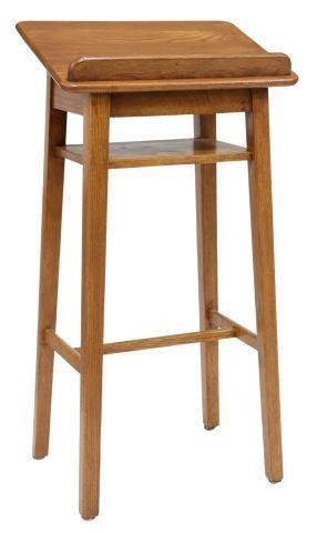 AMERICAN OAK LECTERN BOOK