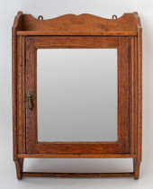 AMERICAN OAK MEDICINE CABINET,