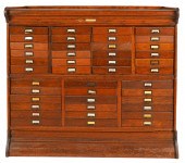 AMERICAN OAK STORAGE CABINETea