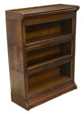 AMERICAN OAK THREE-STACK LAWYE
