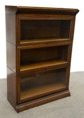 AMERICAN OAK THREE-STACK LAWYE