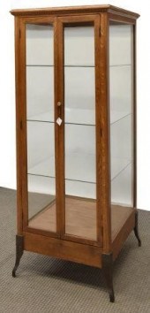 AMERICAN OAK VERTICAL DISPLAY