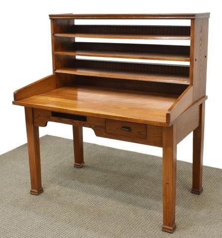 AMERICAN OAK WRITING DESKAmerican