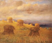 AMERICAN OIL ON ARTIST BOARD L