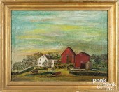 AMERICAN OIL ON CANVAS FARMSCE