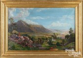 AMERICAN OIL ON CANVAS PANORAM