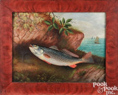 AMERICAN OIL ON CANVAS PRIMITI