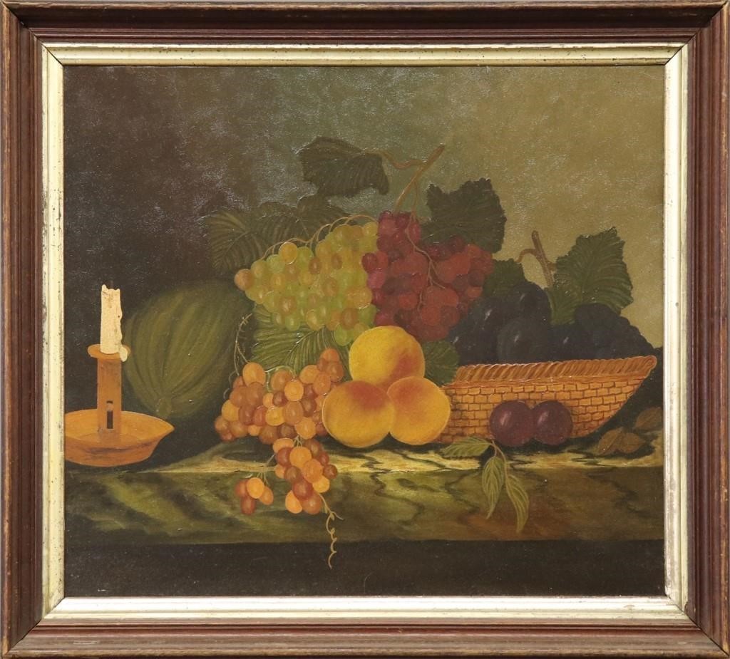 American oil on canvas still life