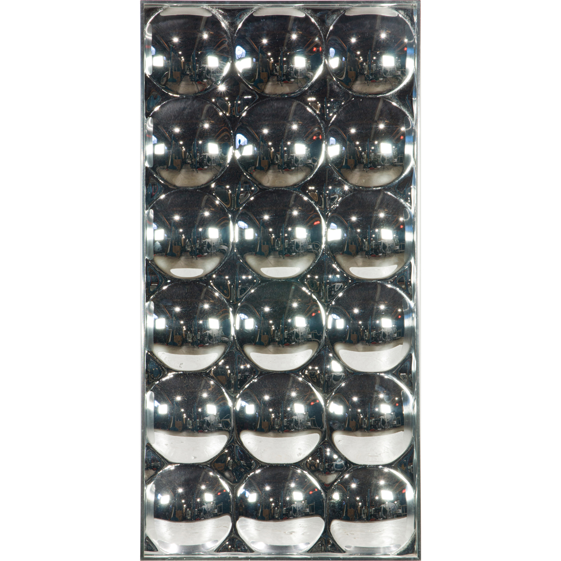 AMERICAN, OPTICAL ART MIRROR