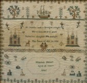 AMERICAN OR ENGLISH NEEDLEWORK