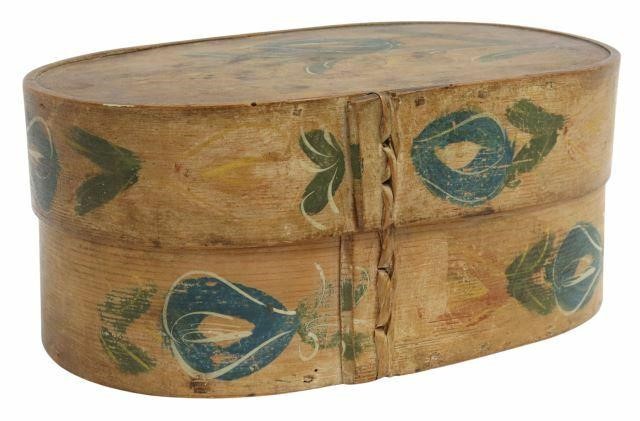 AMERICAN PAINT DECORATED BENTWOOD