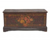 AMERICAN PAINT-DECORATED BLANK