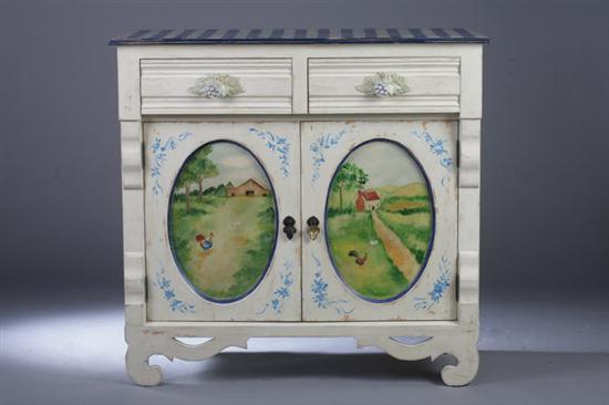 AMERICAN PAINT-DECORATED JELLY