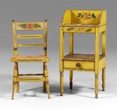 American paint-decorated wash