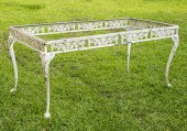 AMERICAN PAINTED CAST IRON GAR