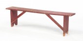 AMERICAN PAINTED COUNTRY BENCH