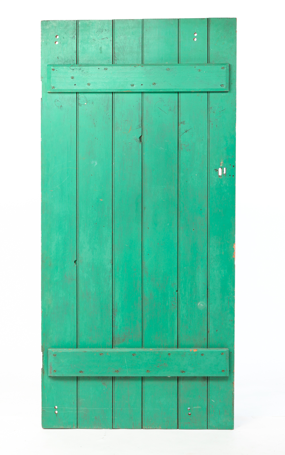 AMERICAN PAINTED INTERIOR DOOR.