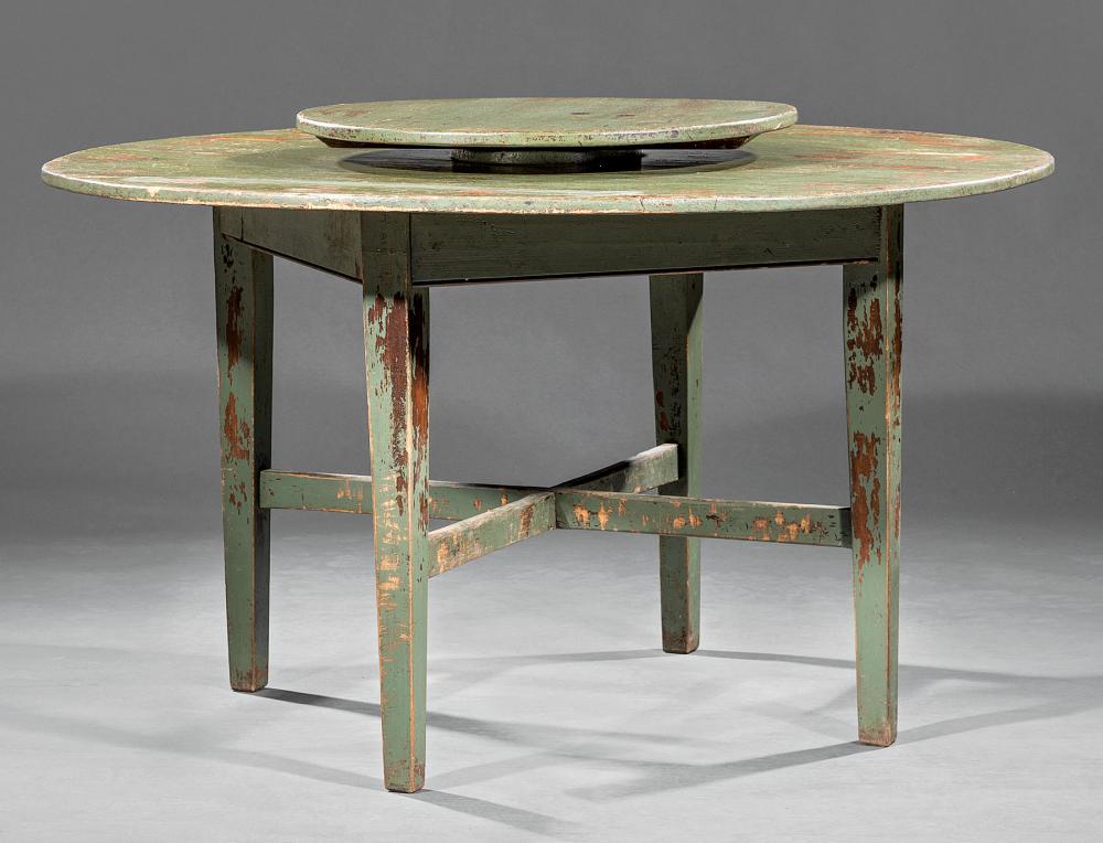 AMERICAN PAINTED "LAZY SUSAN"