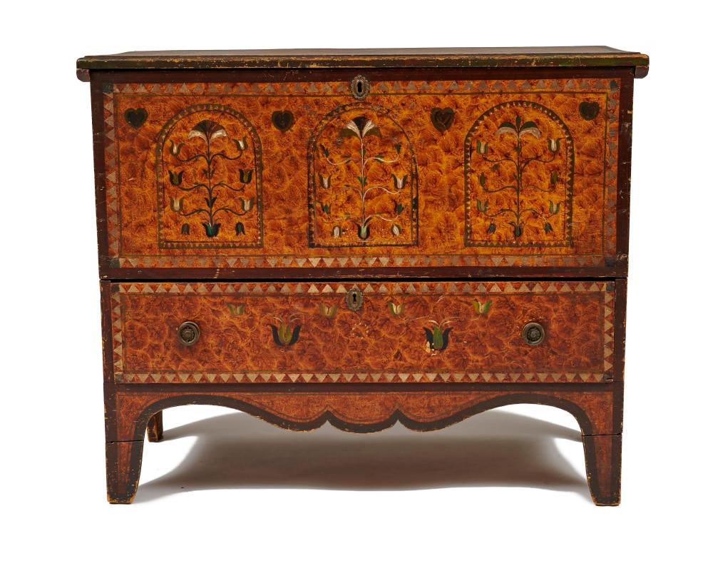 AMERICAN PAINTED PINE LIFT TOP