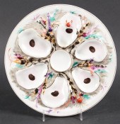 American painted porcelain oys