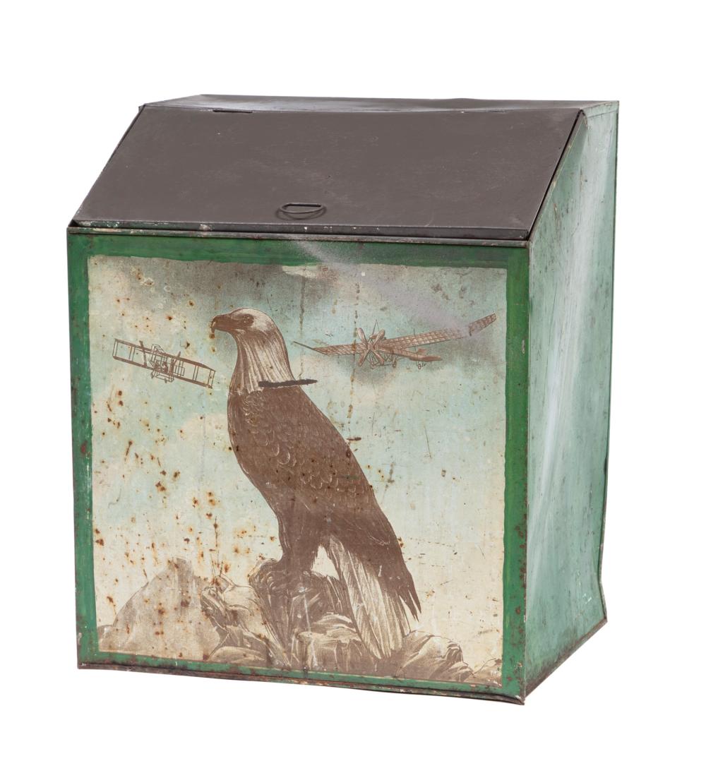 AMERICAN PAINTED TIN TEA