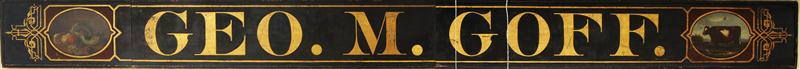 AMERICAN PAINTED WOOD TRADE SIGN