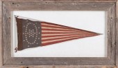 AMERICAN PARADE PENNANT 20TH C