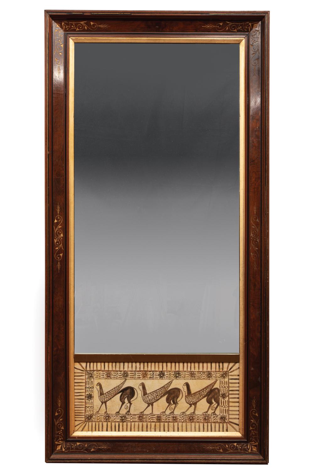 AMERICAN PARCEL GILT AND BURL