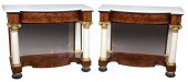 AMERICAN PARCEL GILT AND MAHOG