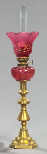 American Parcel-Gilt Cranberry