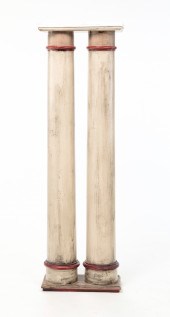 AMERICAN PEDESTAL. Late 20th C