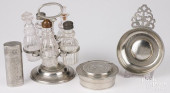 AMERICAN PEWTER<br>Four pieces