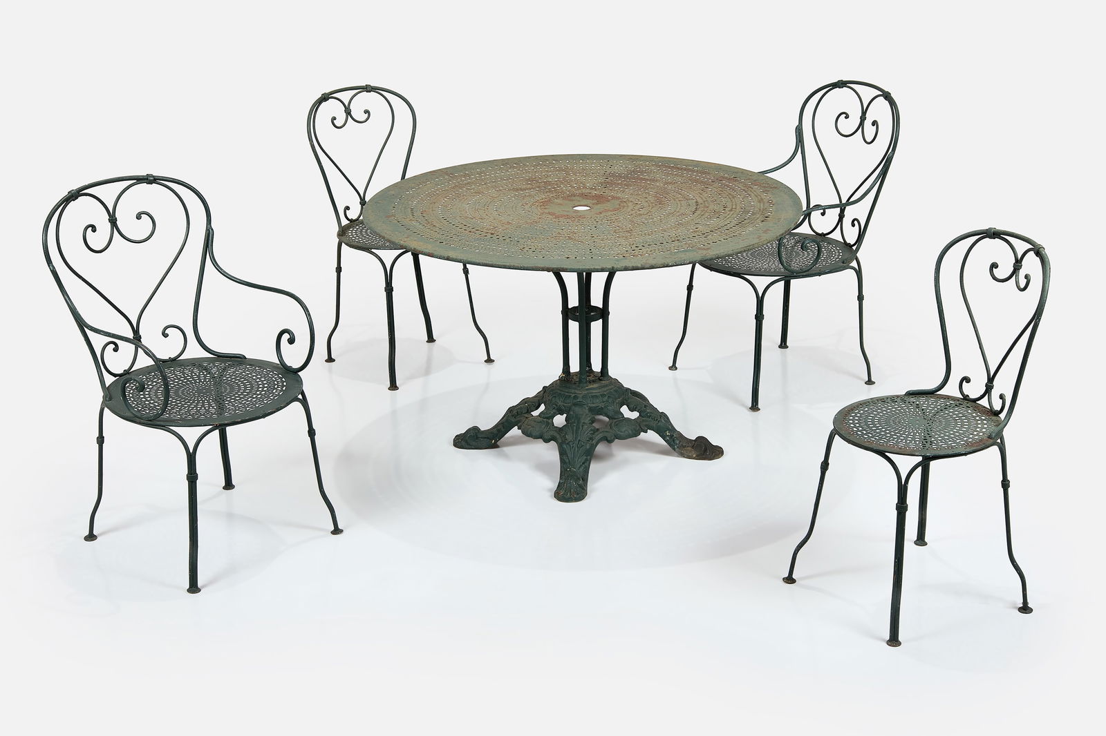 AMERICAN, PIERCED CAFE SET