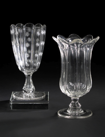 American Pillar-Molded Glass Celery