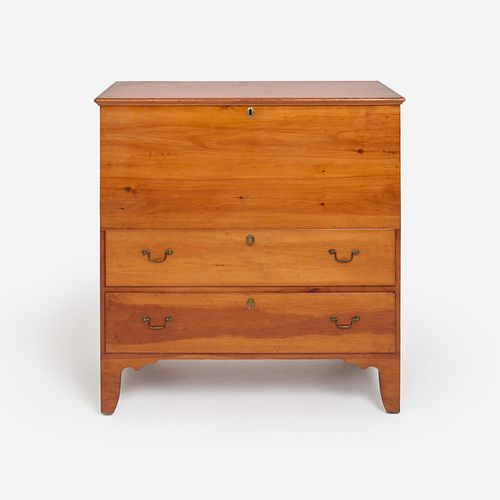 AMERICAN PINE BLANKET CHEST, CA.