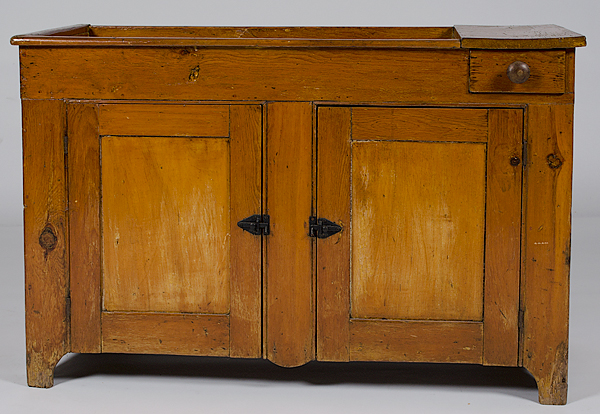 American Pine Dry Sink American