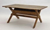 AMERICAN PINE SAWBUCK TRESTLE