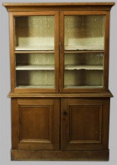 AMERICAN PINE TWO-PART CABINET